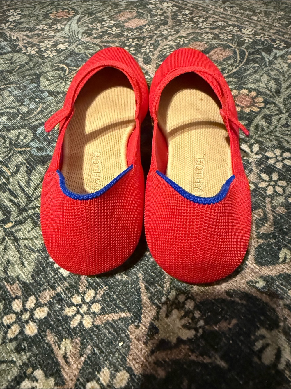 Rothy’s Mary Jane Flats - bright red - Picture 2 of 5